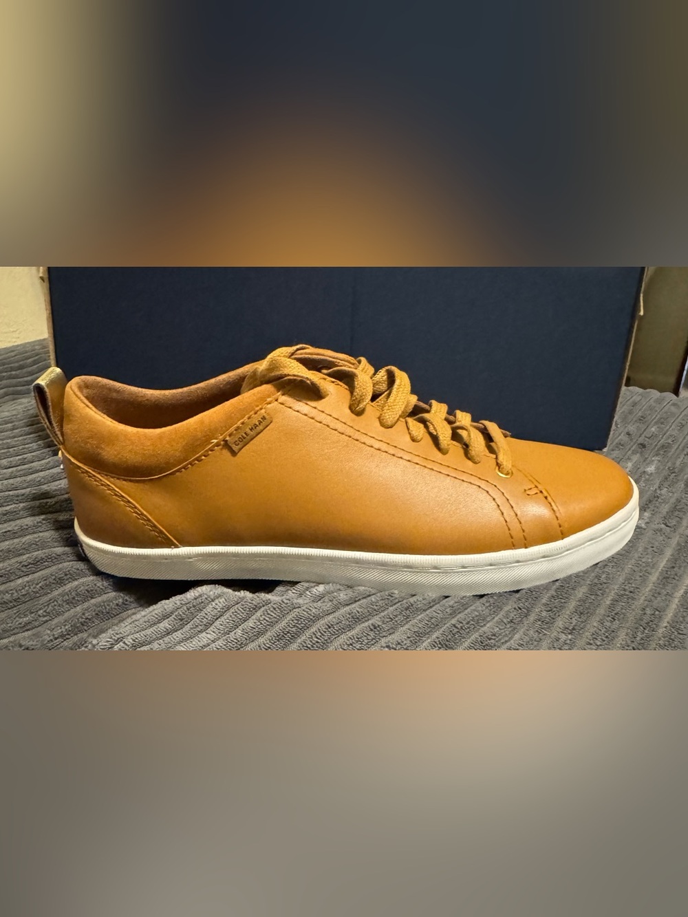 Cole Haan Women's Pecan Leather Coco Sneakers 7.5 NWT